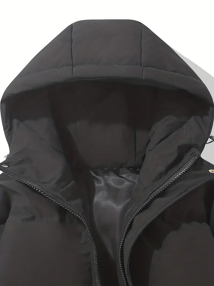 Schicke Damen Steppjacke, weiß, warm gefüttert, für einen frischen Winter-Look.