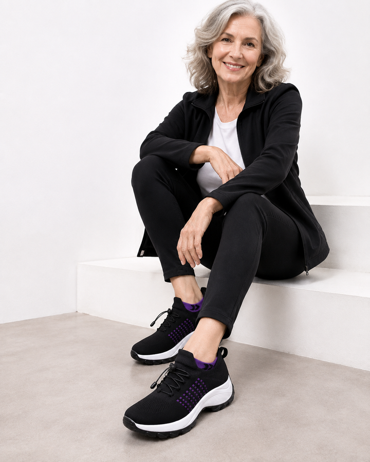 Damen-Komfortschuhe, ideal bei Hallux Valgus; bieten Entlastung, Bequemlichkeit & sicheren Halt.