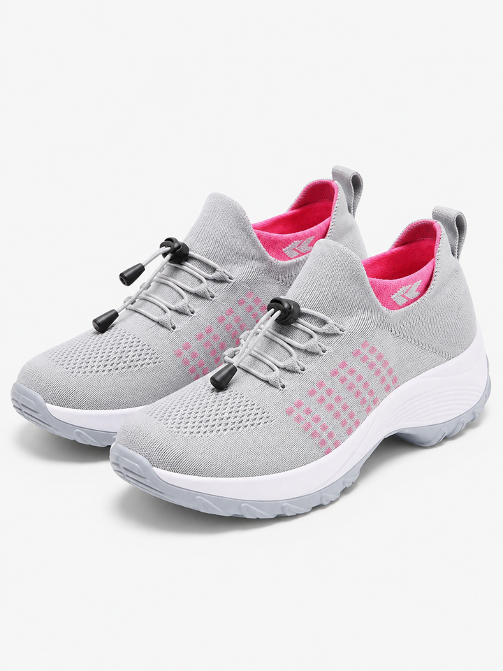 Moderne Damen-Komfortschuhe; atmungsaktiv & stützend für maximale Schmerzlinderung bei Fußproblemen.