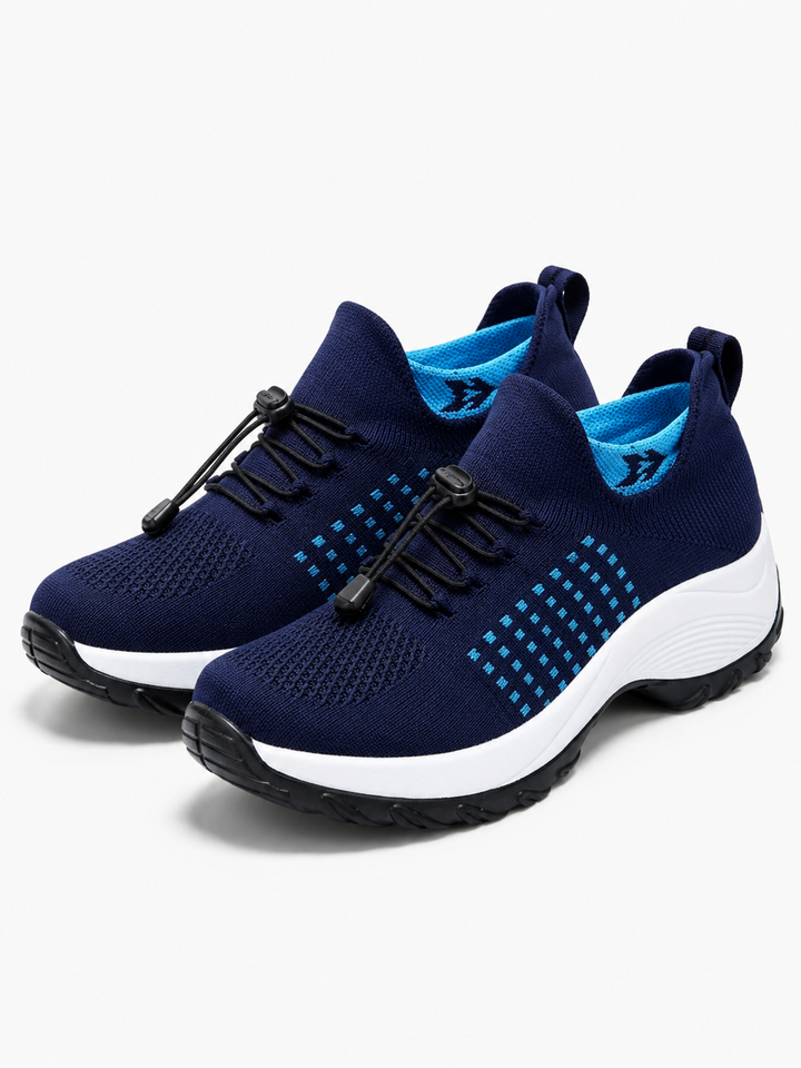 Bequeme Damen-Komfortschuhe, ergonomisch designed; Schmerzlinderung & Fußgesundheit im Alltag.