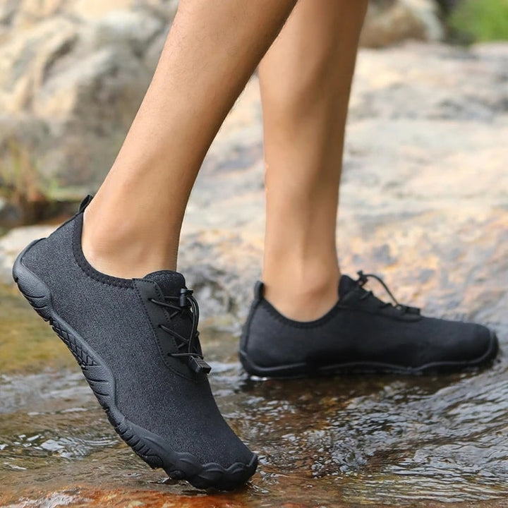 Leichte Herren Fitness-Barfußschuhe TerraStride mit flexiblem Obermaterial für besten Tragekomfort.