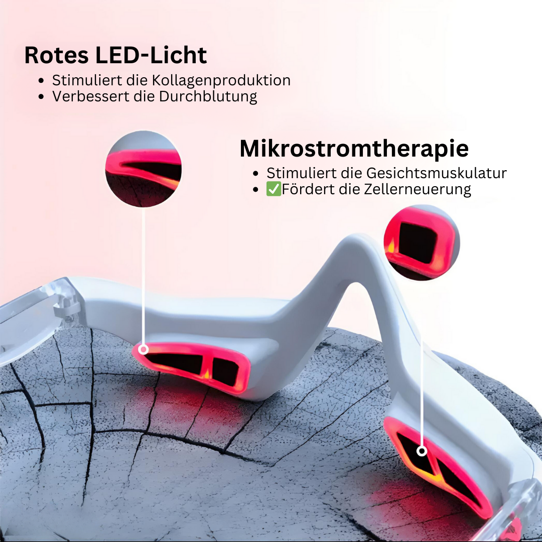 Wellness EMS-Augenpflege-Gerät: Bekämpft Augenringe & Schwellungen, revitalisiert die empfindliche Haut für frischen Blick.