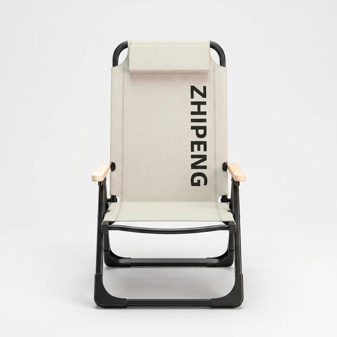 Moderner, klappbarer Gartenstuhl, auch als Balkon-Relaxstuhl nutzbar. Platzsparend, stilvoll und bequem.