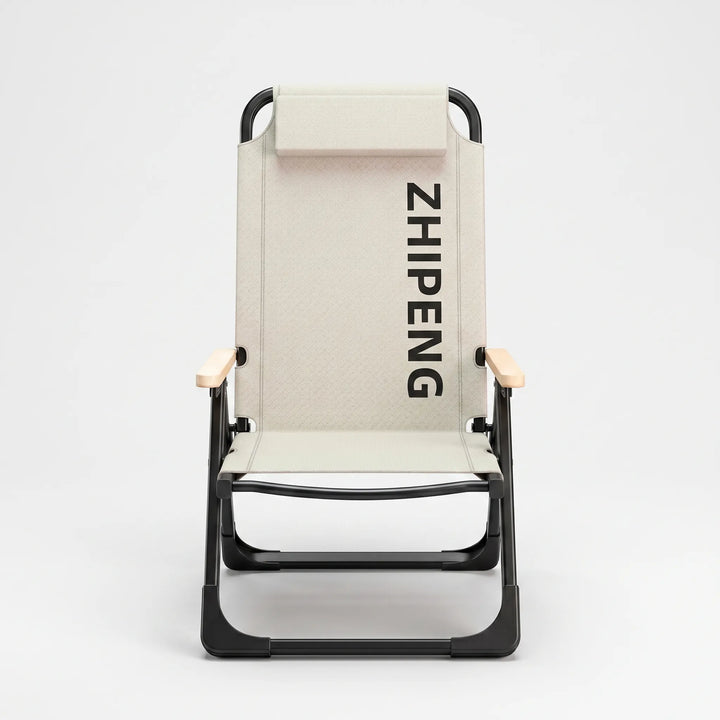 Moderner, klappbarer Gartenstuhl, auch als Balkon-Relaxstuhl nutzbar. Platzsparend, stilvoll und bequem.
