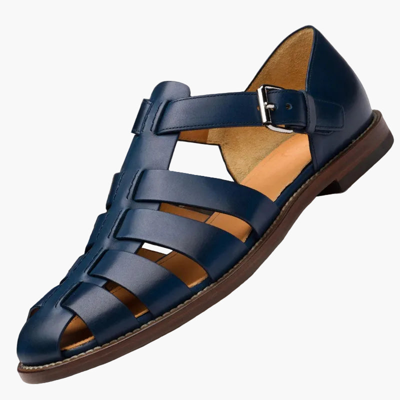 Herren Fischer-Sandalen: bequeme und stilvolle Sommersandalen mit Schnallenverschluss für Freizeit und Alltag.