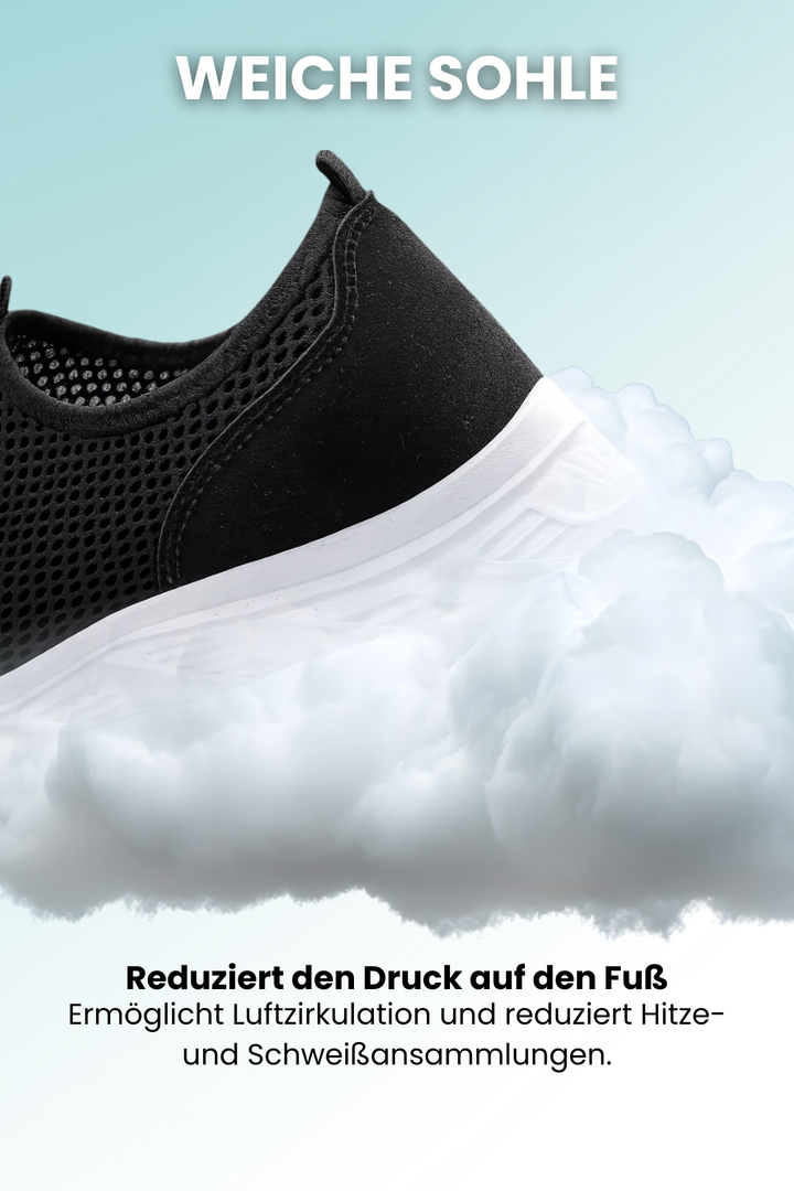 Detailansicht der rutschfesten Sohle des Herren Slip-On Sneakers, sorgt für sicheren Halt.
