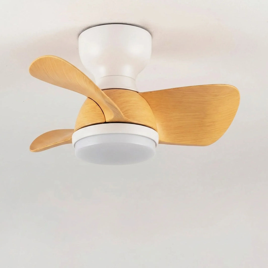 Design-Deckenventilator mit LED-Lichtfunktion für Schlafzimmer, Wohnzimmer und Büros.