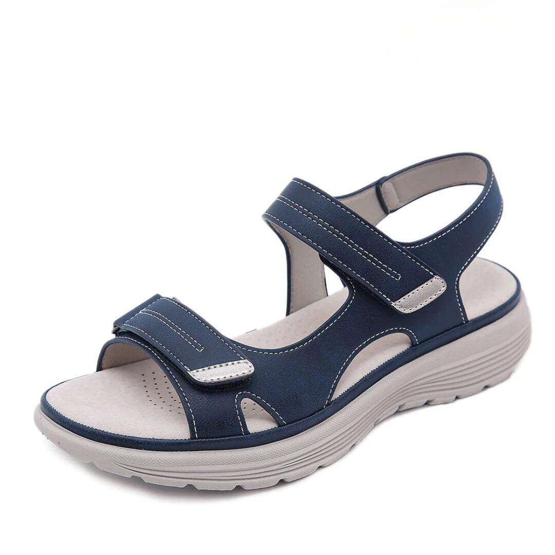 Damen orthopädische Komfort Sandalen, verstellbar, ideal für Fußgesundheit im Frühling & Sommer, bequem.