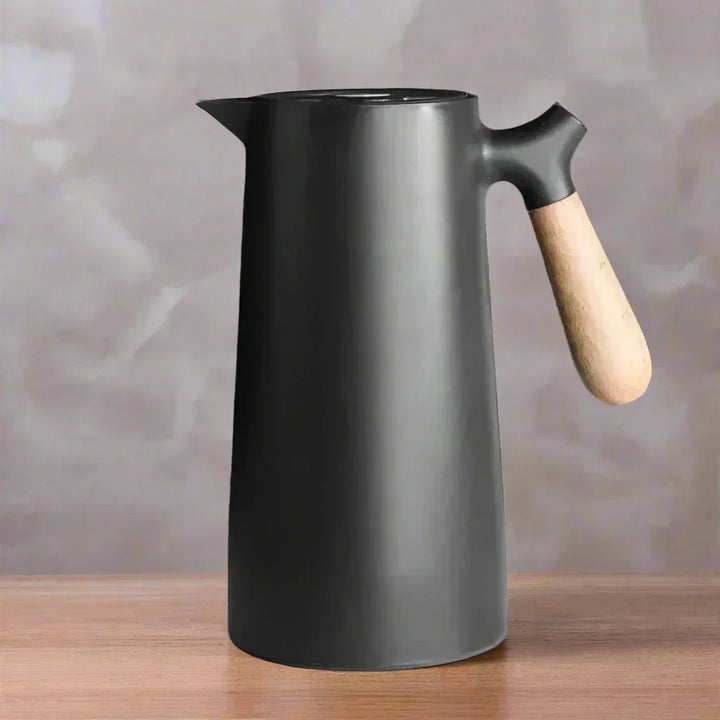Unisex Edelstahl-Thermosflasche 750ml für Heiß- & Kaltgetränke. Ideal für Büro, Outdoor & Reise.
