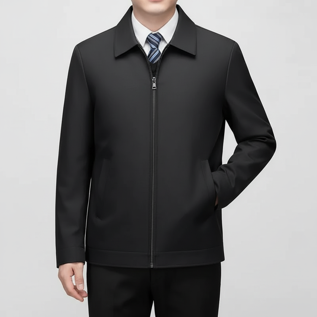 Robuste Herren Outdoorjacke, dick gefüttert, mit Kapuze; perfekte warme Freizeitjacke für den Winter.
