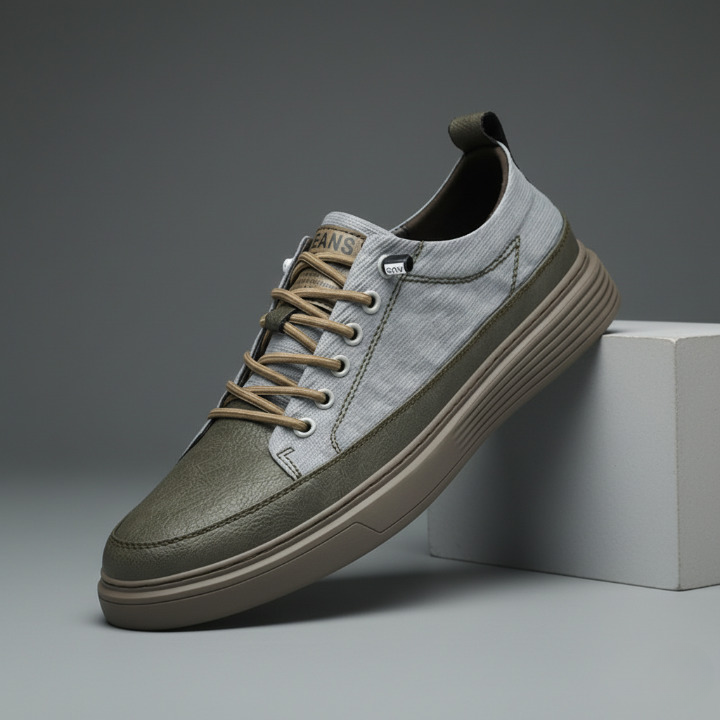 Herren-Sneaker gepolstert für ultimativen Komfort und Stil. Rutschfeste Alltags- und Freizeitschuhe für Herren.