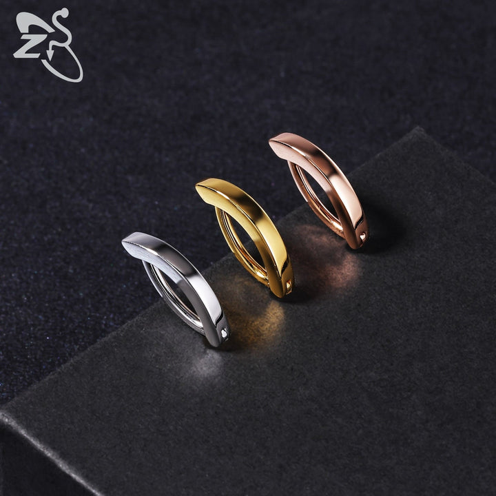 Exklusives Damen Bauchnabelpiercing. Geometrisches Design, 925er Silber. Edler Bauchschmuck & modernes Körperpiercing.