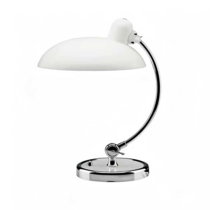 Metall-Tischlampe im Retro-Design, verstellbar, ideal als Leselampe oder moderne Bürolampe.