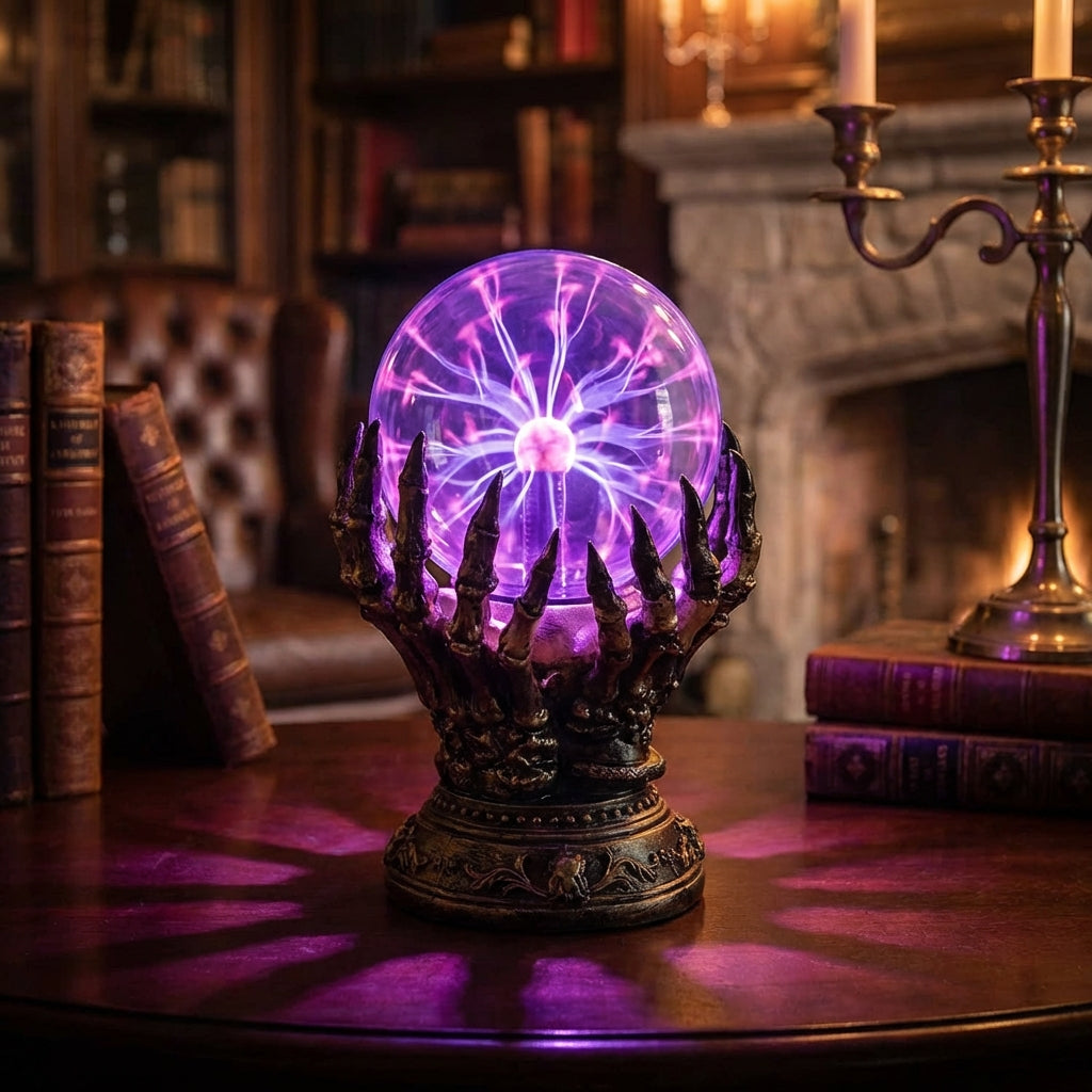 Gotische Aetherclaw Tischlampe, mystische Plasma-Beleuchtung für Schlafzimmer-Dekoration und Akzentlicht.