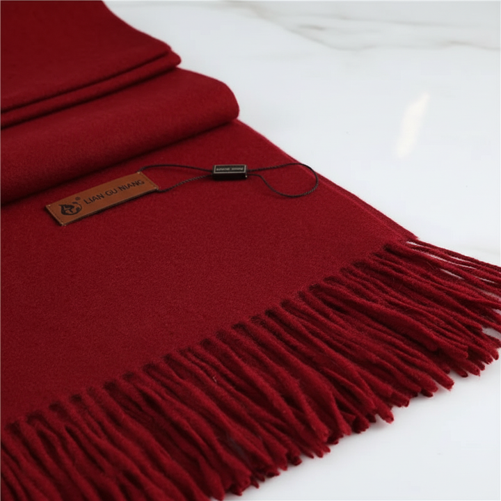 Weicher, eleganter Damen Kaschmir Kuschelschal. Großformatige Stola für maximalen Komfort.