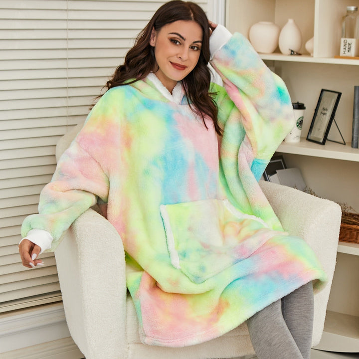 Warmer Oversize Kuschelhoodie, ideal zum Verschenken, super gemütlich und weich.
