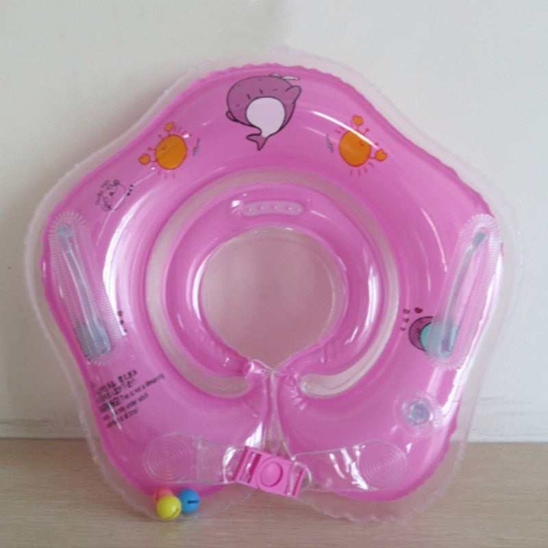 Ermöglicht Babys freie Bewegung beim Baden. Der Nackenschwimmring bietet maximale Sicherheit & Badespaß.