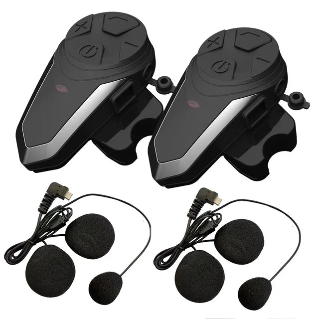 Wasserdichtes RoadLink S3 Bluetooth Intercom, perfekt für Motorrad-Kommunikation bei jedem Wetter.