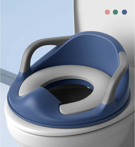 Rutschfester Kinder Toilettensitz Sitzy für Sauberkeitstraining; praktische Toilettenhilfe für Kleinkinder.