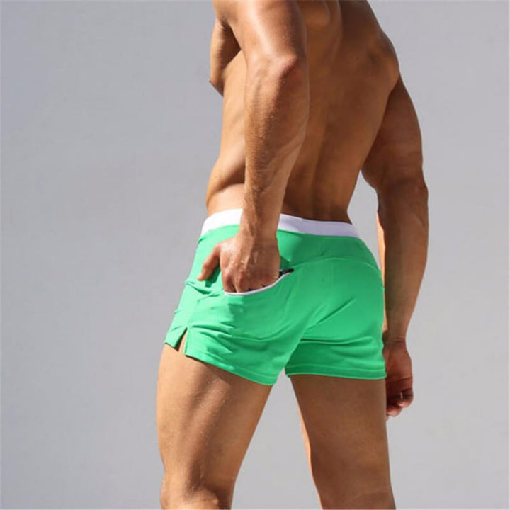 Bequeme Herren Badehose mit elastischem Bund, schnelltrocknend, für entspannte Tage.