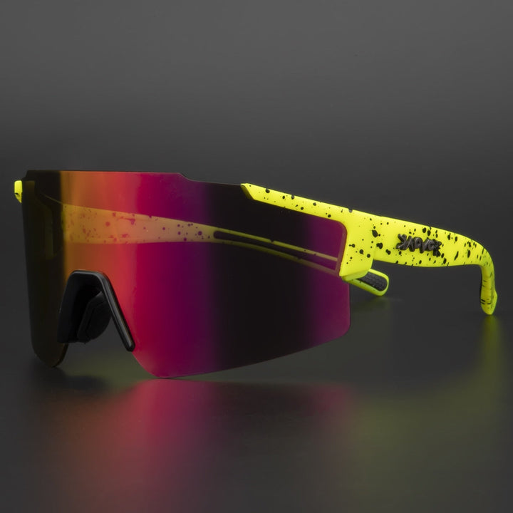 Professionelle Sportbrille, unisex, für Radfahrer, mit bestem UV-Schutz und Passform.