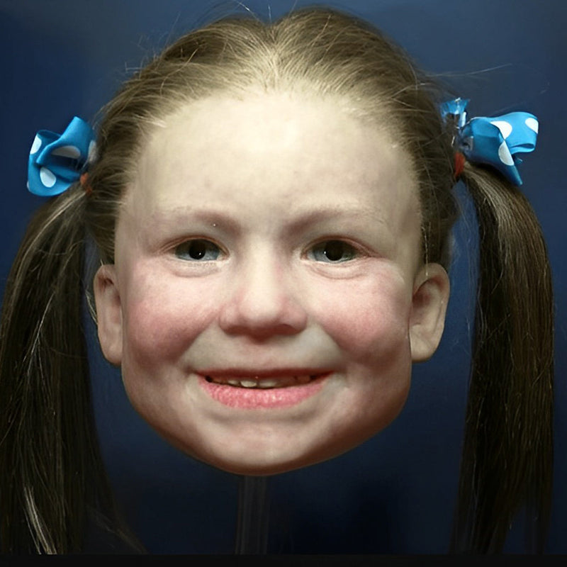 Cosplay alte Erwachsenen-Latex-Maske, realistische Vollgesichtsmaske, beweglicher Mund.