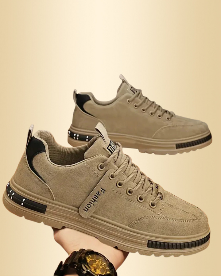 Rutschfeste Herren Komfortschuhe, orthopädisch, ideal für Wandern, Sport und Freizeit.