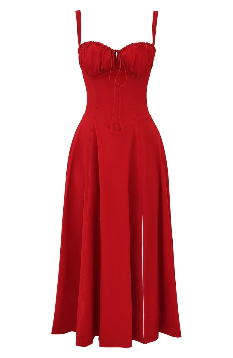 Feminines Sommerkleid Isabella, ärmellos, mit Taillenshaper und attraktivem Schnitt.