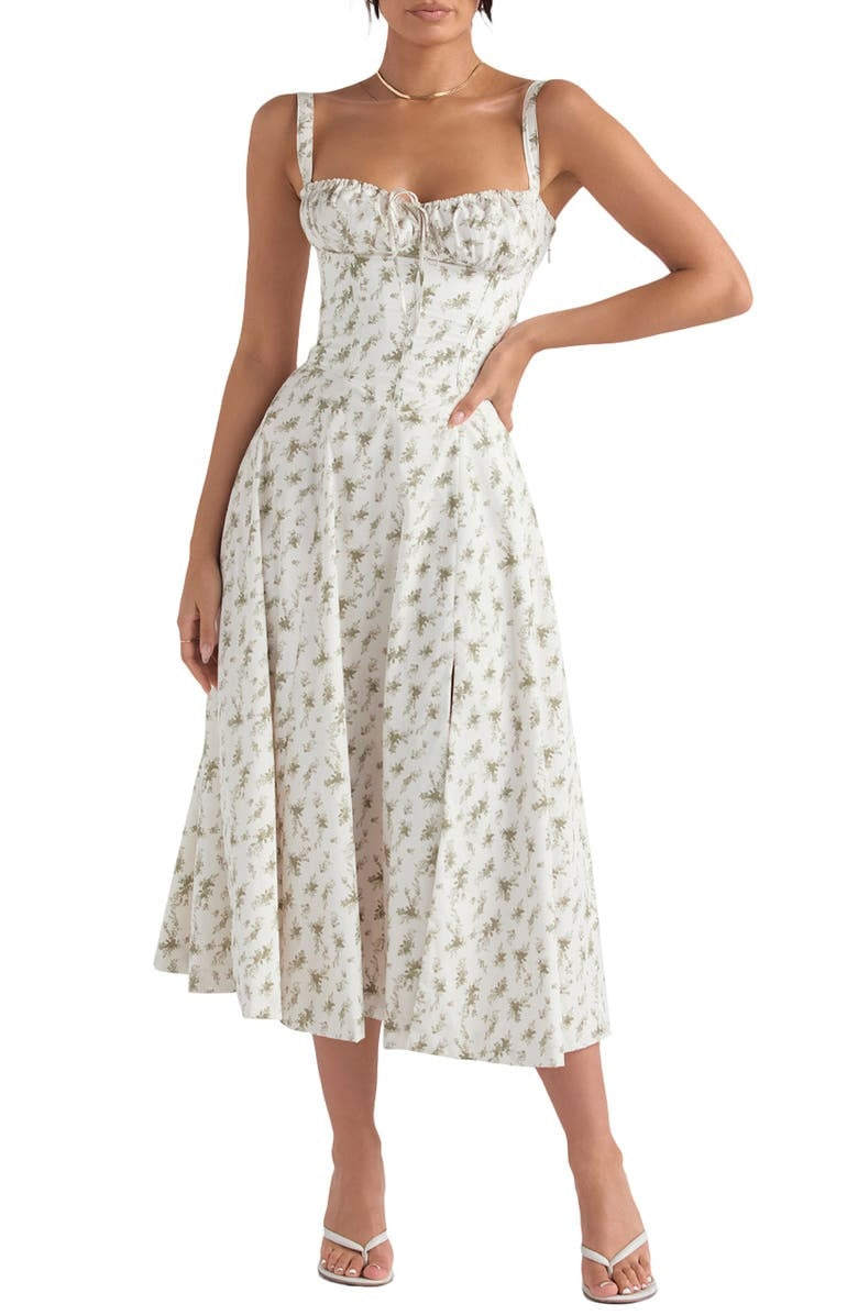Urlaubskleid Isabella: Figurbetontes Bustierkleid mit Taillenakzent, sehr elegant.
