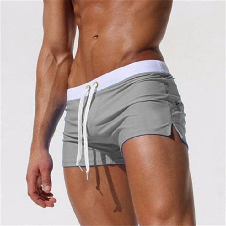 Modische Herren Badehose mit elastischem Bund, schnelltrocknend, für Stil & Komfort.