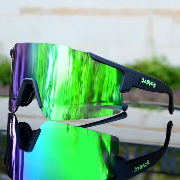 Modische Unisex-Sonnenbrille für Fahrradfahren, Laufen und Outdoor mit Augenschutz.