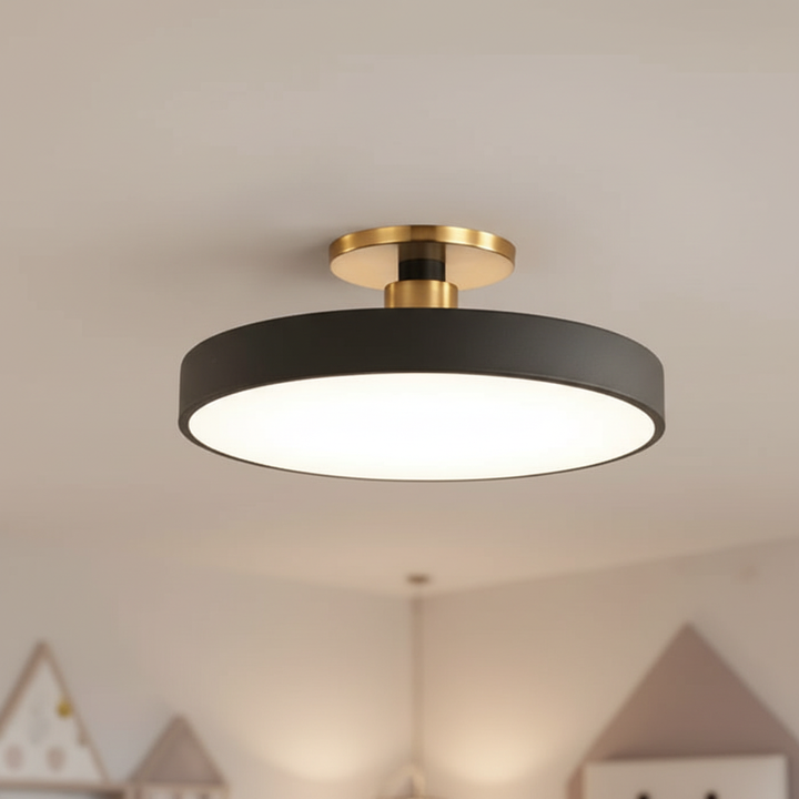LED Deckenleuchte Helligon 30cm für gemütliche Schlafzimmer. Modernes, blendfreies LED Licht.