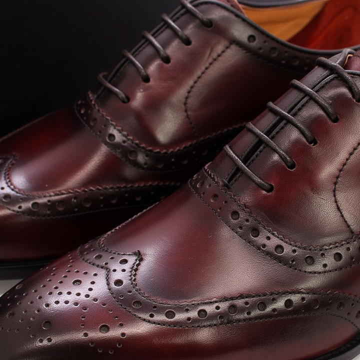 Klassische Clinton Oxford Herren Schnürschuhe, perfekt für formelle Anlässe, Business & einen stilvollen Auftritt.