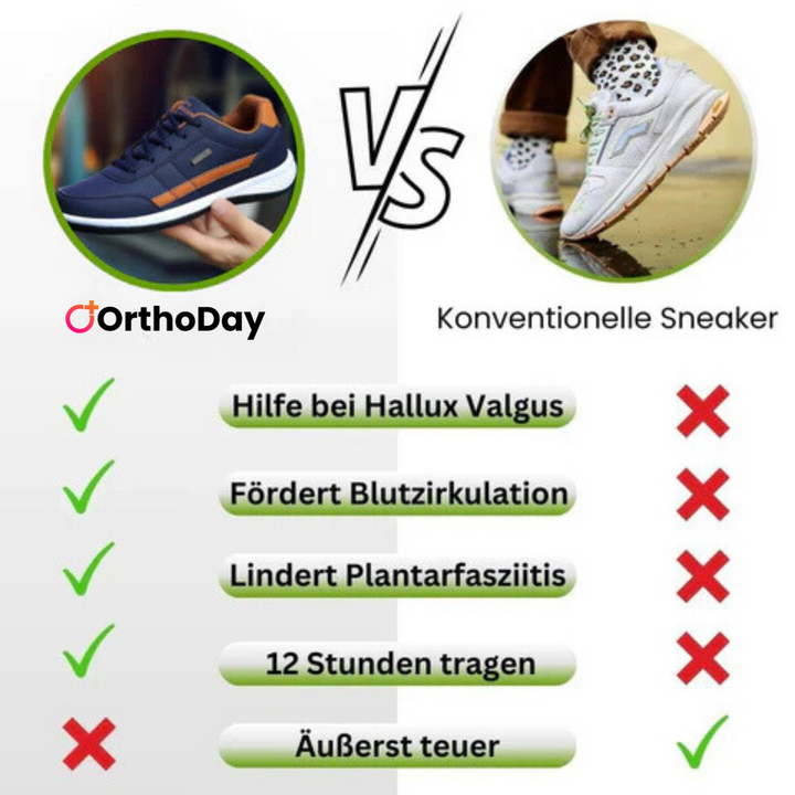 Rutschfeste Sohle des blauen Herren Komfort Sneakers, orthopädischer Alltagsschuh für sicheren Halt.