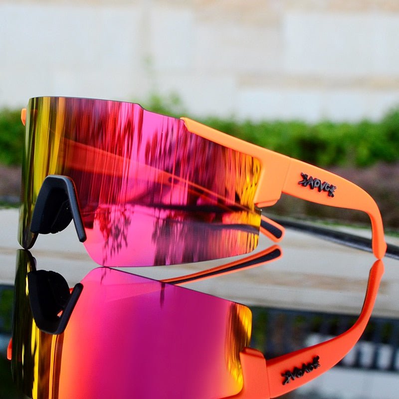 Premium Fahrrad Sonnenbrille, unisex, für höchsten Augenschutz und Stil beim Sport.