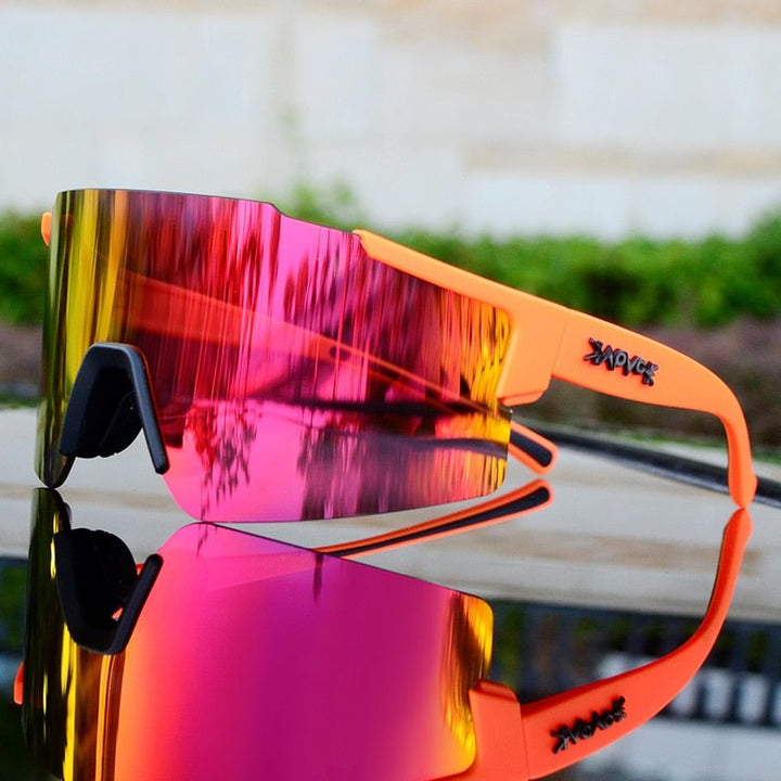 Premium Fahrrad Sonnenbrille, unisex, für höchsten Augenschutz und Stil beim Sport.