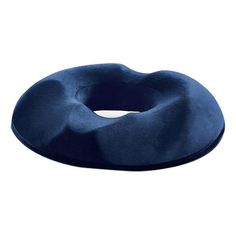 Memory Schaum Sitzkissen, ergonomisches Design zur Linderung von Steißbein- & Hämorrhoiden-Schmerzen.