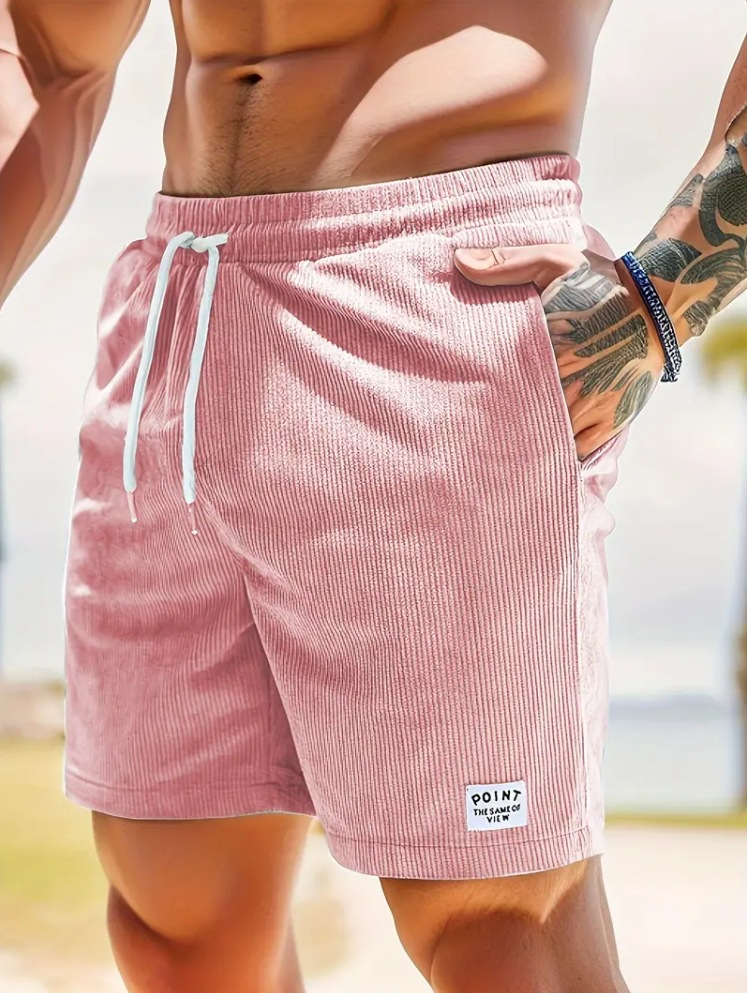 Leichte Herren Sommershorts Cori, ideal für Reisen, Strand & warme Urlaubstage.