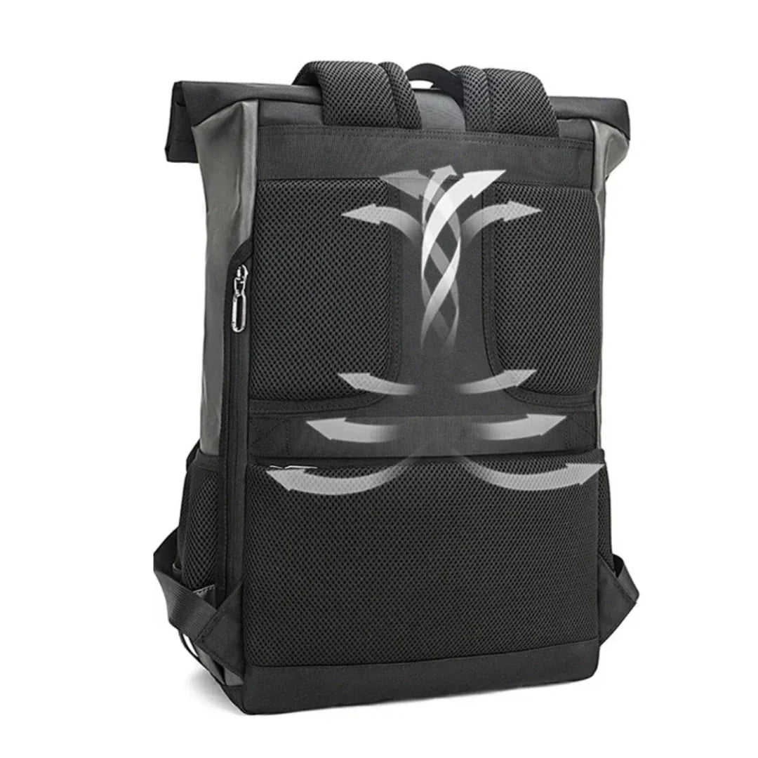 Praktischer unisex Pendlerrucksack, wasserdicht, mit Laptopfach; Perfekt für Studenten & Reisende.