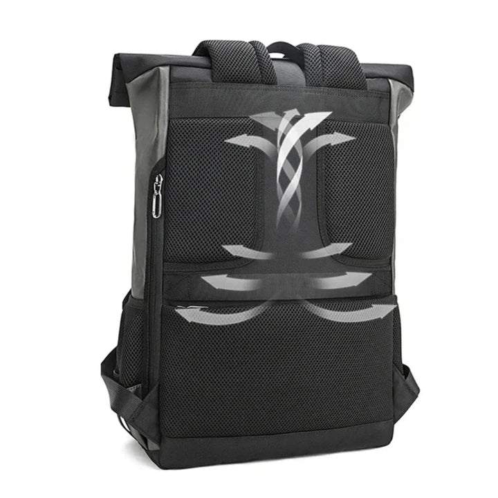 Praktischer unisex Pendlerrucksack, wasserdicht, mit Laptopfach; Perfekt für Studenten & Reisende.