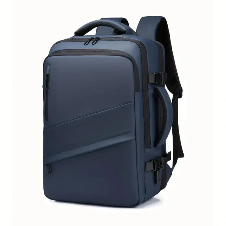 Rückenansicht UrbanDay Laptoprucksack, unisex. Ergonomisches Design, antidiebstahl. Perfekt für Pendler & Reisen.