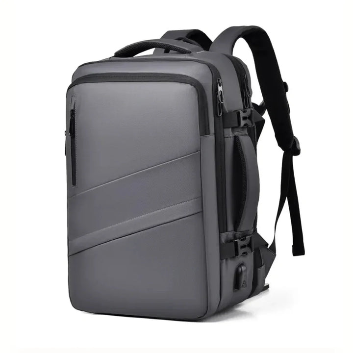 UrbanDay Rucksack, erweiterbar für mehr Stauraum. Unisex, wasserdicht & antidiebstahl. Ideal für Pendler & Reisen.