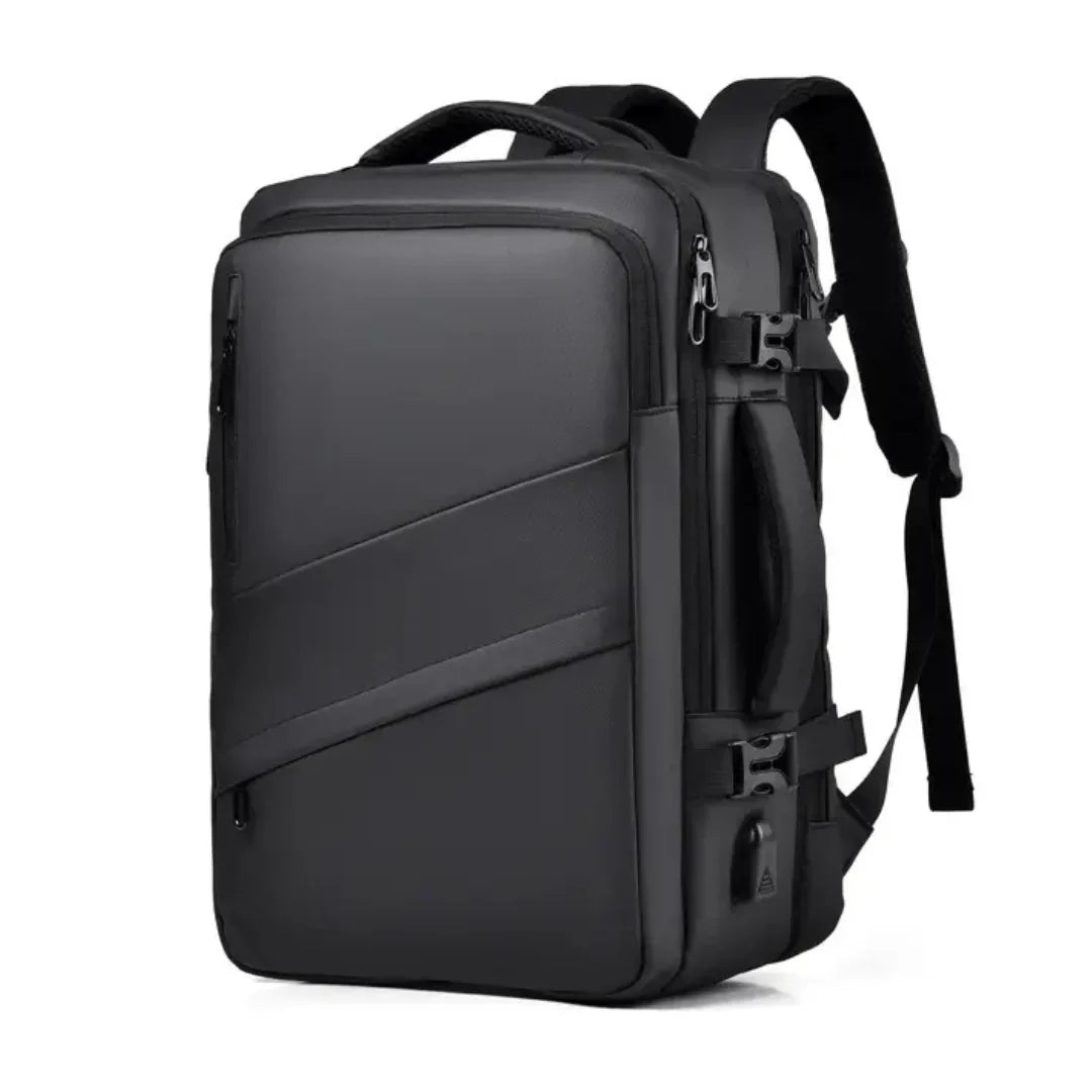 UrbanDay Pendler- & Reise-Rucksack, unisex, erweiterbar. Wasserdichtes Laptopfach für Alltag & Reisen.