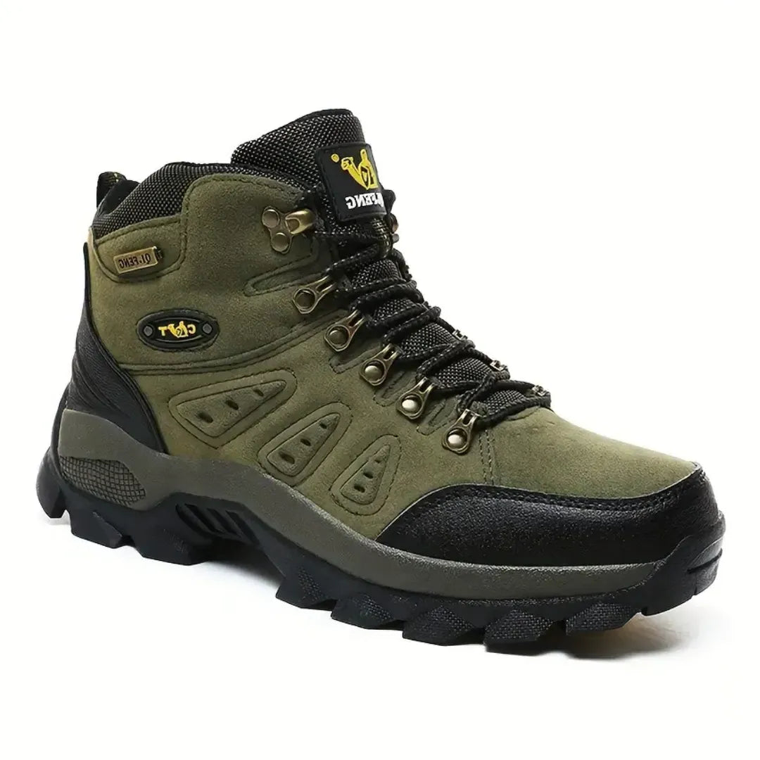 Robuste Konstruktion Comer Wanderschuh: Langlebige Bauweise dieser Sportschuhe für anspruchsvolle Pfade und häufigen Gebrauch.