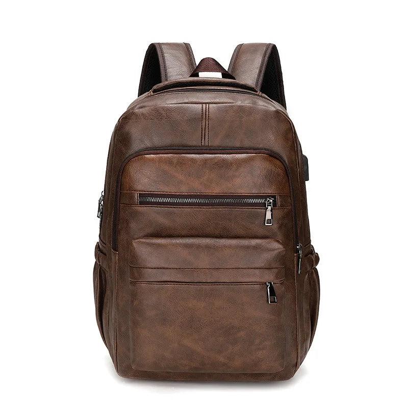 Funktionaler Herren Pendler Rucksack mit Laptopfach & integriertem USB-Port für Arbeit, Uni & Reise.