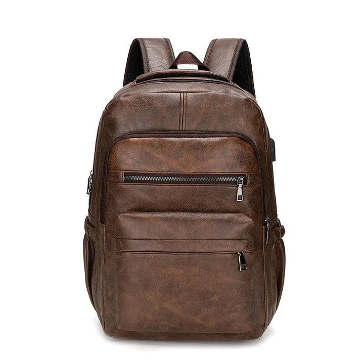 Funktionaler Herren Pendler Rucksack mit Laptopfach & integriertem USB-Port für Arbeit, Uni & Reise.