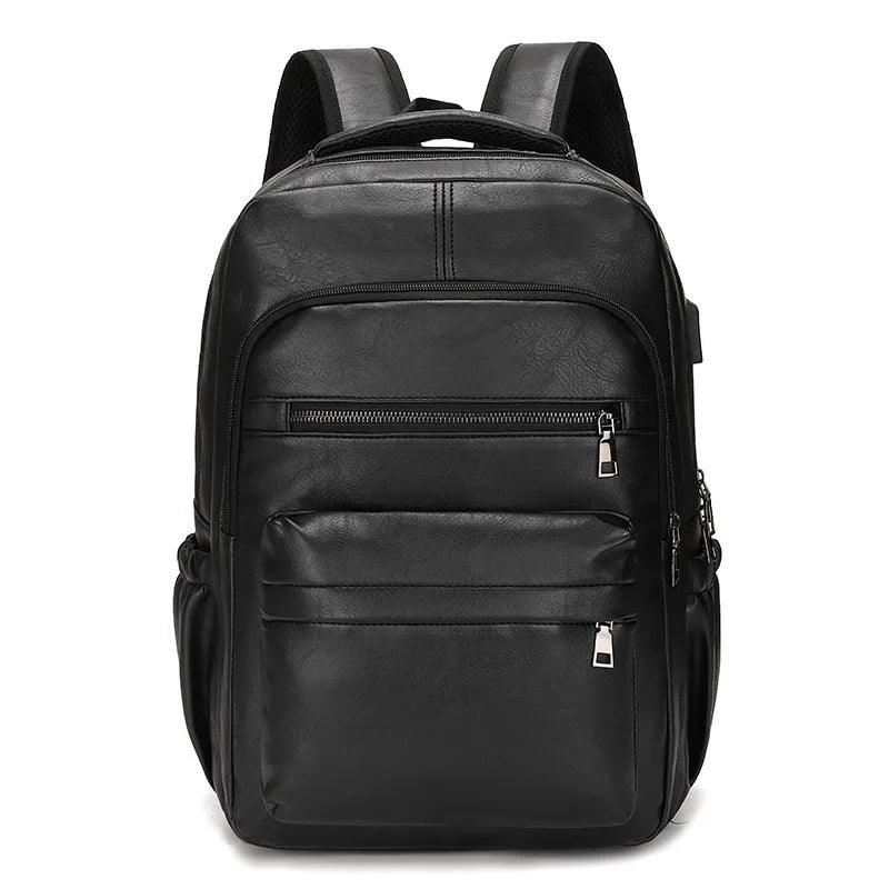 Eleganter Herren Laptop Rucksack mit USB-Anschluss, ideal für Business, Reisen & Freizeit. Organisiert & bequem.