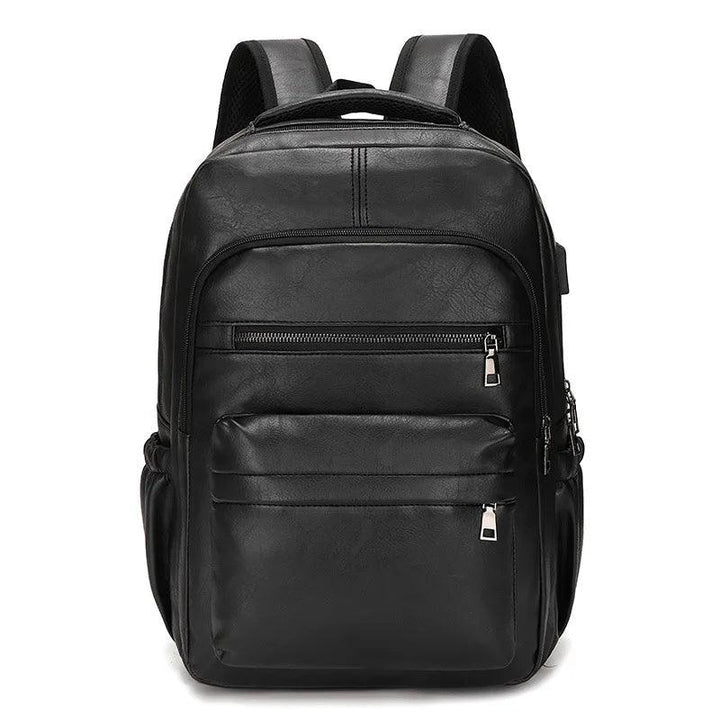 Eleganter Herren Laptop Rucksack mit USB-Anschluss, ideal für Business, Reisen & Freizeit. Organisiert & bequem.