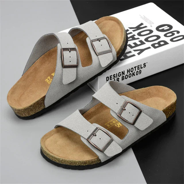 Verstellbare Herren Solaro Sandalen für Outdoor; rutschfeste Sohle bietet Komfort & Sicherheit.