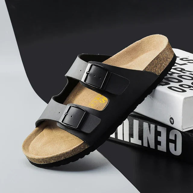 Atmungsaktive Herren Solaro Sandalen, luftige Komfortschuhe für warme Sommertage, ideal für Strand & Freizeit.